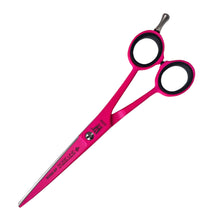Load image into Gallery viewer, Witte Roseline 6&quot; Straight Scissors - Art Series - Flamingo Pink